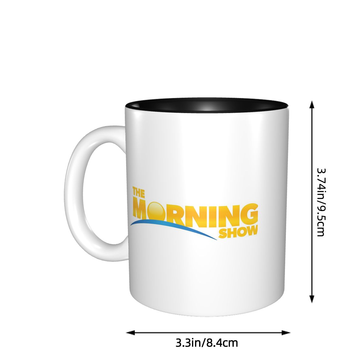 Taza con logotipo de The Morni - Morning Tea Coffee reseña y precio