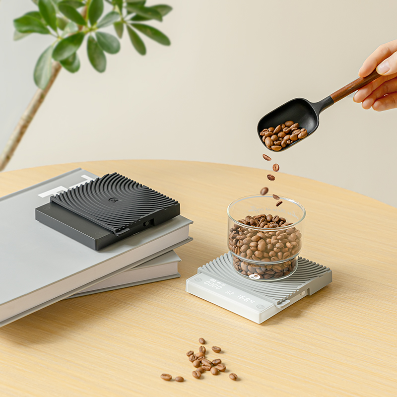 TIMEMORE-miroete negro MINI, b - Coffee Bean Scale reseña y precio