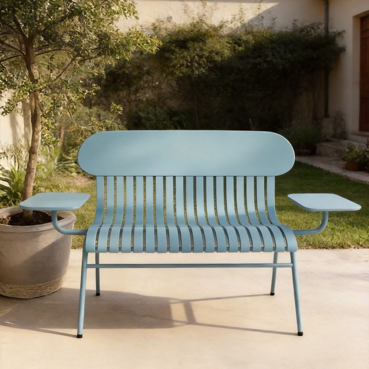 Silla Doble para Exteriores HY - Coffee Tea Garden reseña y precio