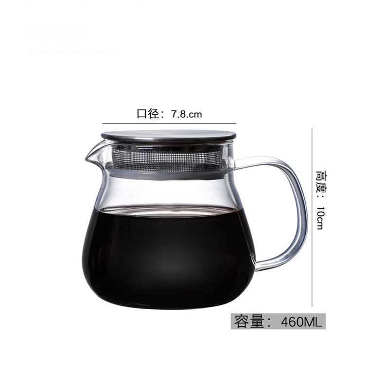 Tetera japonesa de vidrio tran - Coffee Tea Replacement reseña y precio