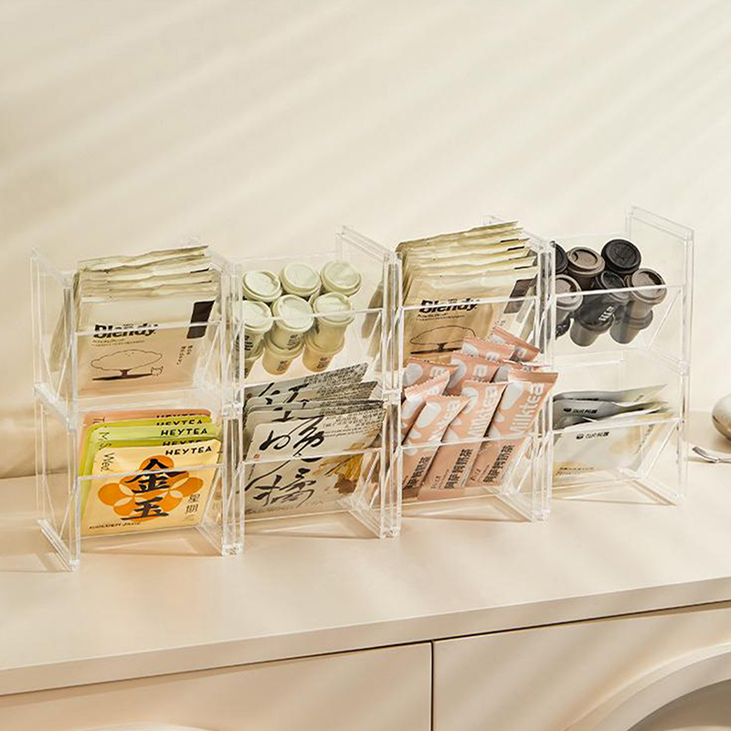 Organizador vertical apilable  - Coffee Tea Creamer reseña y precio