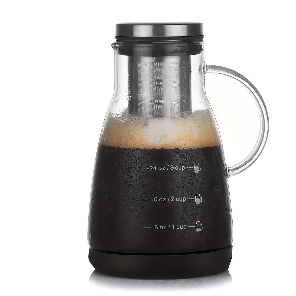 Jarra de Vidrio Clásica de 24o - Coffee Tea Brew reseña y precio