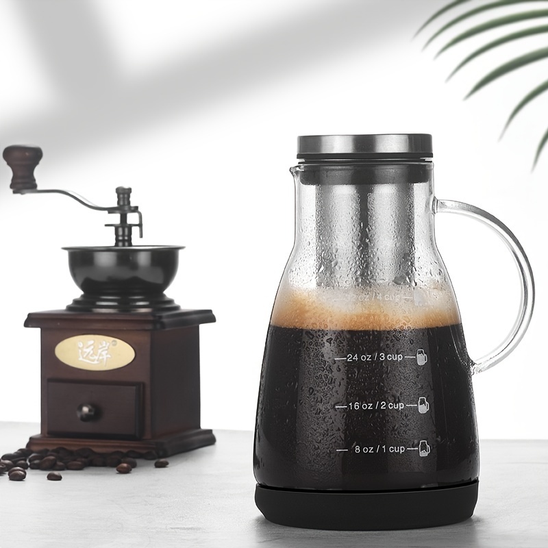 Jarra de Vidrio Clásica de 24o - Coffee Tea Brew reseña y precio