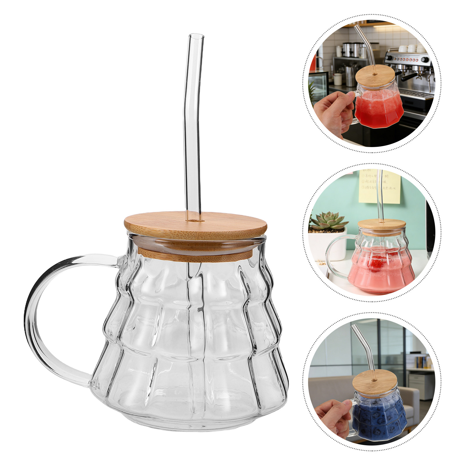 Vaso de Vidrio Transparente de - Coffee Tea Brew reseña y precio