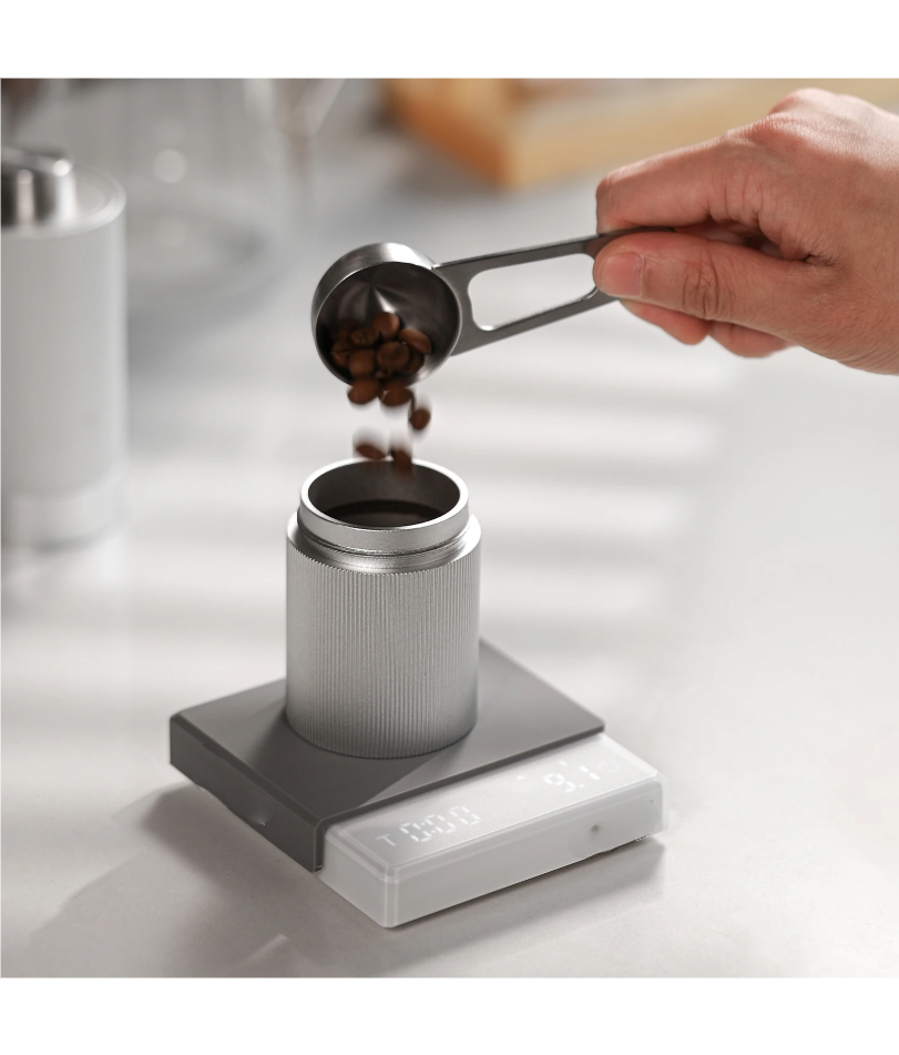 Báscula de café de cocina con  - Coffee Bean Scale reseña y precio